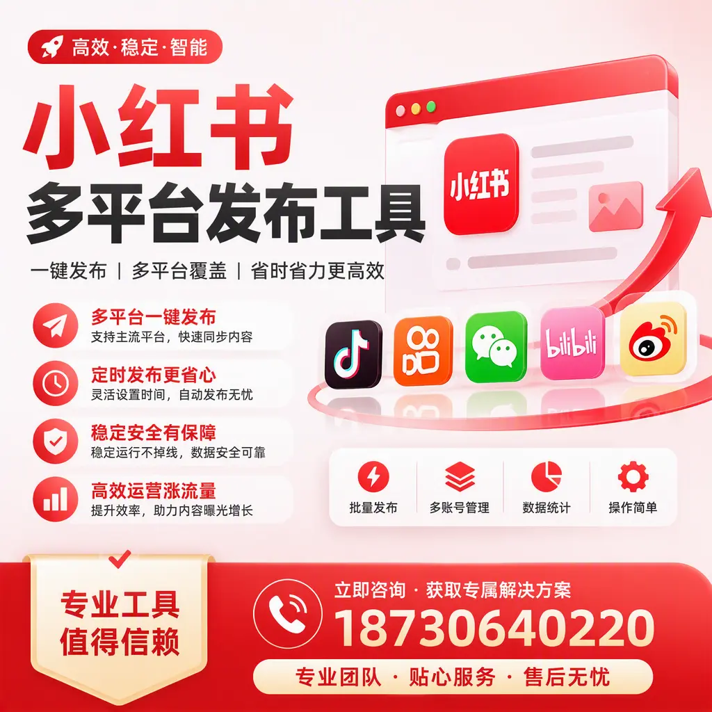 在 克拉玛依 小红书多平台发布工具的市场前景分析